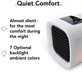 img 3 attached to Nordic Hygge AirChill: Evaporative Portable Air Conditioner & Humidifier Fan (Large)