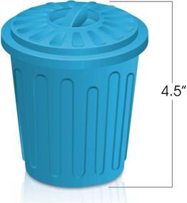 img 2 attached to 🗑️ ArtCreativity 4.5 Inch Mini Trash Can Set - 12 Pack - Miniature Garbage Bin Toy in Assorted Colors - Unique Desk Organizer - Ideal Birthday Party Favors for Boys and Girls, Classroom Decor, Carnival Prize