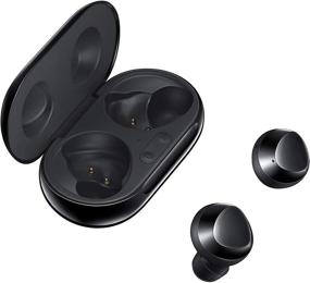 img 3 attached to 🎧 Samsung Galaxy Buds+ Плюс 2020-11+ Часовой Расширенный Аккумулятор и Тройной Микрофон (В комплекте беспроводное зарядное устройство) Международная версия R175N - Cosmic Black Bundle: Buds + Быстрая беспроводная зарядная панель