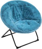 acozyhom faux fur folding cushion leisure furniture logo