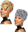 packs turban african bohemian headwrap logo