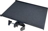 📺 enhanced adjustable clamping tray for flat panel tv and speaker stand logo