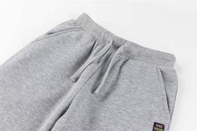 img 2 attached to SPACE VENTURE: Premium Brushed Sweatpants for Active Girls