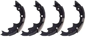 img 2 attached to Omix Ada 16726 06 Brake Shoe Set