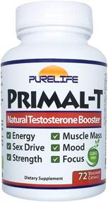 img 4 attached to Purelife Primal T Testosterone Enhancing Supplement