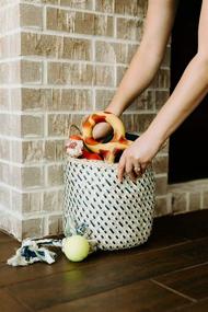 img 2 attached to Modern Village Basket Handles Storage