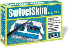 img 4 attached to Poolmaster 29012 Swivel Skim Elite: Enhanced Cleaning Tool for Pools – 21 Inches Wide, Multicolor