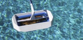 img 1 attached to Poolmaster 29012 Swivel Skim Elite: Enhanced Cleaning Tool for Pools – 21 Inches Wide, Multicolor