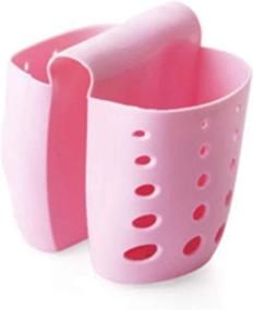 img 1 attached to Pink ZwillyZ Sponge Holder 2-Pack