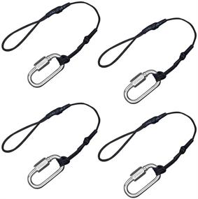 img 4 attached to 📸 Camera Tether Safety Strap 4-Pack by SourceTon - DSLR and Mirrorless Professional Camera Strap