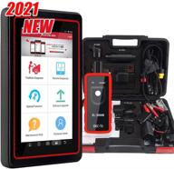 launch x431 pro mini elite 3.0: oe-level full system scanner with bi-directional functions, ecu coding, abs bleeding, and free updates. tpms included as gift. logo
