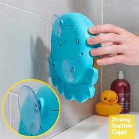img 1 attached to 🛁 Chuchik Octopus Bath Toy: Bubble Bath Maker for The Bathtub. Blowing Bubbles and Playing 24 Children’s Songs – Kids, Toddler Baby Bath Toys - Great Gift for Toddlers – Sing-Along Bath Bubble Machine