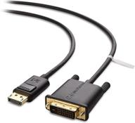 🔌 кабель displayport к dvi cable: качественный кабель dp к dvi на 6 футов для оптимальной связи логотип