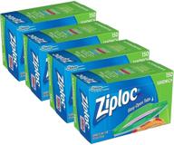 🥪 ziploc sandwich bags bundle - 600 bags (150 bags x 4) logo