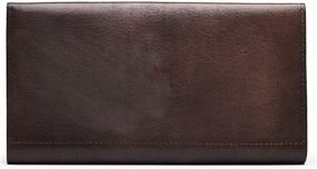 img 3 attached to ☕️ Ancicraft Women's Wallet - Magnetic Snap Leather Clutch Purse - Vintage Fashion Gift - Coffee