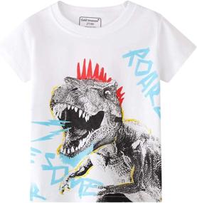 img 1 attached to Toddler Shirts Graphic Sleeveless T Shirts Boys' Clothing via Tops, Tees & Shirts