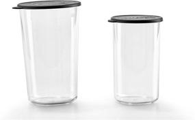 img 4 attached to 🧪 Bamix 400ml and 600ml Beakers with Convenient Lids