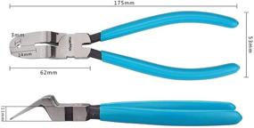 img 1 attached to 🔧 IOppWin Panel Clip Pliers: Car Trim Puller & Rivet Removal Tool - Non-Marring & Adjustable - Fastener Pry Plastic Rivets - Precision 1 Pc