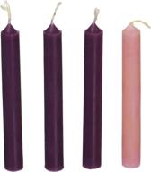 🕯️ cathedral art abbey & ca gift advent candle set - 4 inch candles (pack of 4) логотип