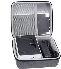 img 4 attached to Чехол для переноски и хранения Aproca Hard Carry Travel Case для портативного фотопринтера Kodak Dock Wi-Fi формата 4x6” - (только чехол)