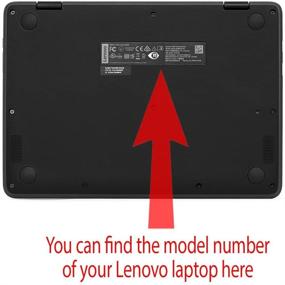 img 1 attached to 📦 mCover iPearl Hard Shell Case for 2018 11.6" Lenovo 300E / Flex 11 Series 2-in-1 Chromebook Laptop - C300E Clear (Not Compatible with Lenovo 300E Windows & N21/N22/N23/100E/500E Chromebook)