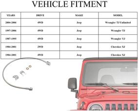 img 1 attached to Подвеска из нержавеющей стали 1984 2001 Cherokee 1987 2006