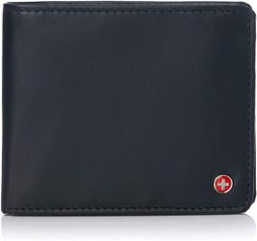 img 4 attached to Alpine Swiss Capacity Flipout Divided Men's Accessories for Wallets, Card Cases & Money Organizers