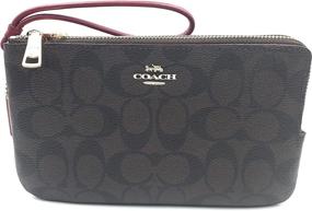 img 3 attached to 👝 COACH Signature Double Wallet Wristlet - Women's Handbags & Wallets - Improved SEO