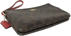 img 2 attached to 👝 COACH Signature Double Wallet Wristlet - Women's Handbags & Wallets - Improved SEO