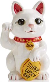 img 1 attached to Maneki Neko Lucky Cat - DIY Ceramic Keepsake for Painting and Adorning