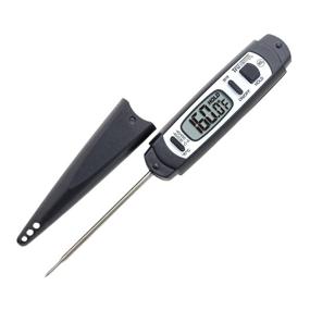 img 1 attached to 🌡️ Taylor Precision Products Waterproof Digital Thermometer: Accurate Readings with 1.5 mm Probe, Compact Size, Black