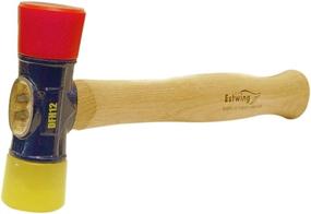 img 1 attached to 🔨 Estwing Rubber Mallet Double Face Hickory: Durable & Versatile Mallet for Precise Striking
