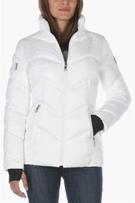 img 3 attached to Nautica Womens Midweight Puffer X Small