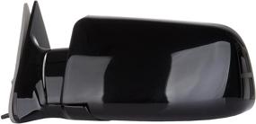 img 1 attached to 🚗 SCITOO Chevy Towing Mirrors for 1988-1998 Chevrolet GMC Pickup Truck, 1992-1994 Chevrolet Blazer GMC Jimmy, 1995-1998 Chevrolet Tahoe MC Yukon - Power Control, Manual Folding - Features 15764757 and 15764758