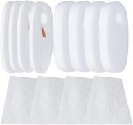 🧼 hifrom replacement foam & filter kit for rocket deluxepro hv319q, hv320, hv320w, hv321, hv324q and rocket truepet hv322 - includes post-motor & pre-motor filter (4 pack), parts #1080ftv320 1084ftv320 логотип