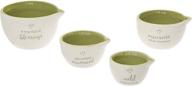 🥄 precious moments multi-color measuring cups set, one size (191471) logo