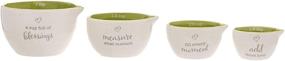 img 3 attached to 🥄 Precious Moments Multi-Color Measuring Cups Set, One Size (191471)