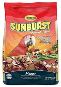 img 4 attached to 🦜 Higgins Sunburst Gourmet Blend Macaw Parrot Bird Food: 3 lb. Bag for Optimal Nutrition and Health of Large Parrots