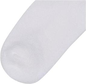 img 2 attached to Jefferies Socks Girls' Half-Cushion Seamless Socks - Pack of 6: Comfortable and Durable Footwear for Girls