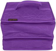 🟣 yazzii double deluxe organizer in purple logo