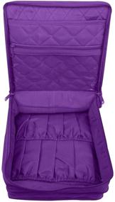 img 2 attached to 🟣 Yazzii Double Deluxe Organizer in Purple