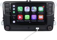 🚗 rcd330 carplay mib car radio replacement for volkswagen golf 5 6 mk5 mk6 tiguan cc polo passat 6rd 035 187b by amzparts logo