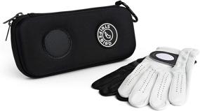 img 4 attached to Enhance Your Golf Game with Stripebird Golf Performance Gloves Holder Case - Ultimate Moisture-Free Storage and Protection for Your Gloves - Includes Convenient Golf Bag Clip!