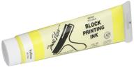 sax water soluble block printing printmaking logo