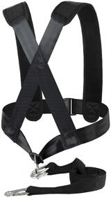 img 4 attached to Aedericoe Adjustable Padded Shoulder Harness for Tire Pulling - Strength Training Equipment with Pulling Strap