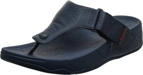 img 4 attached to 👟 Ultimate Comfort and Style: Fitflop Men's Track Open Toe Sandals