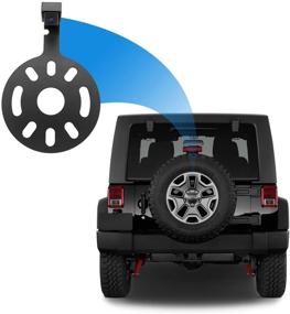 img 3 attached to 🔧 Улучшенная камера заднего вида для запасного колеса для Jeep Wrangler с оригинальным адаптером монитора от Master Tailgaters