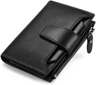 genuine leather men's wallets/card cases/money organizers with enhanced blocking capacity and removable accessories logo