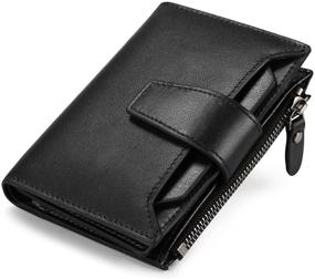 img 4 attached to Genuine Leather Men's Wallets/Card Cases/Money Organizers with Enhanced Blocking Capacity and Removable Accessories