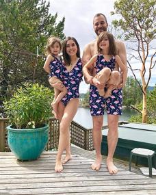 img 3 attached to 👙 Yaffi Family Matching Swimsuit Bathing Suits & Cover Ups for Women's Swimwear